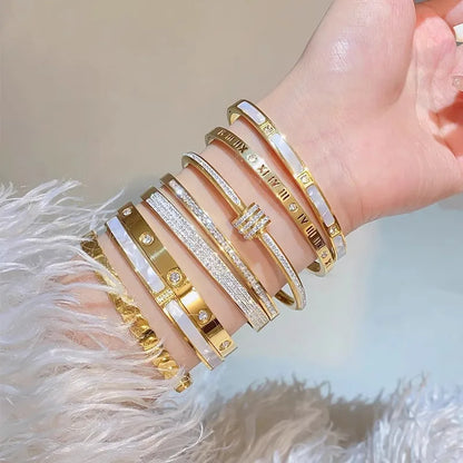 Elegant Starlet Bangle - R&N 