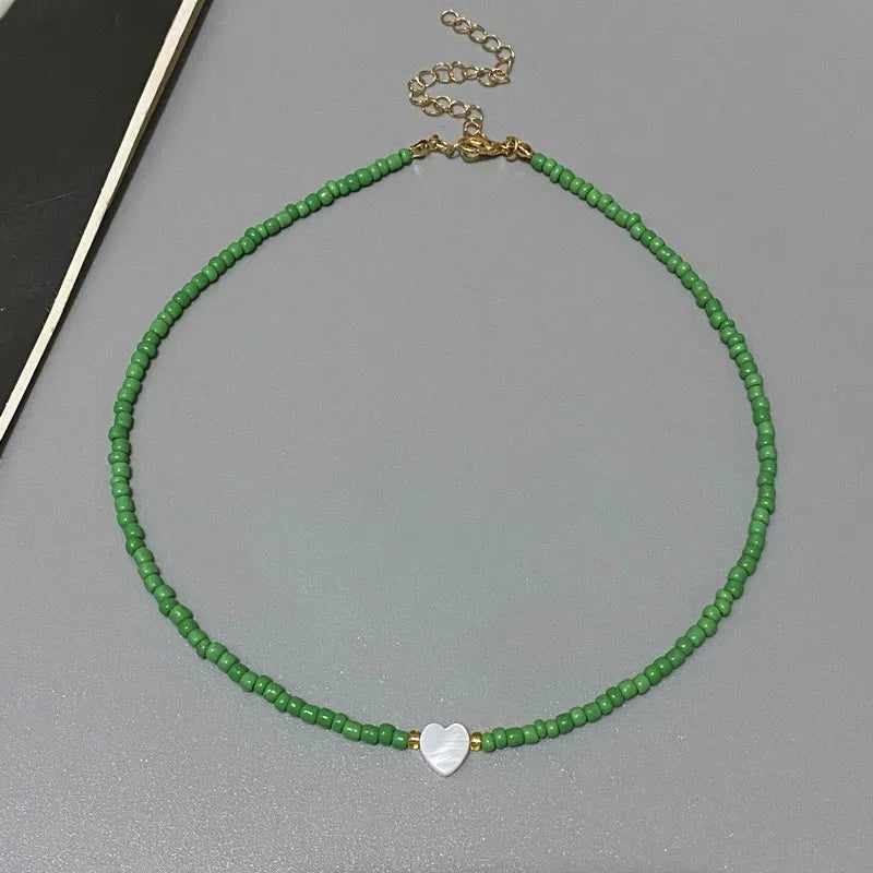 Colorful Heart Beads Choker - R&N 