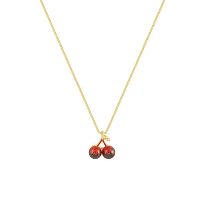 Cherry Sparkle Necklace - R&N 