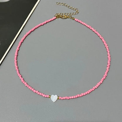 Colorful Heart Beads Choker - R&N 