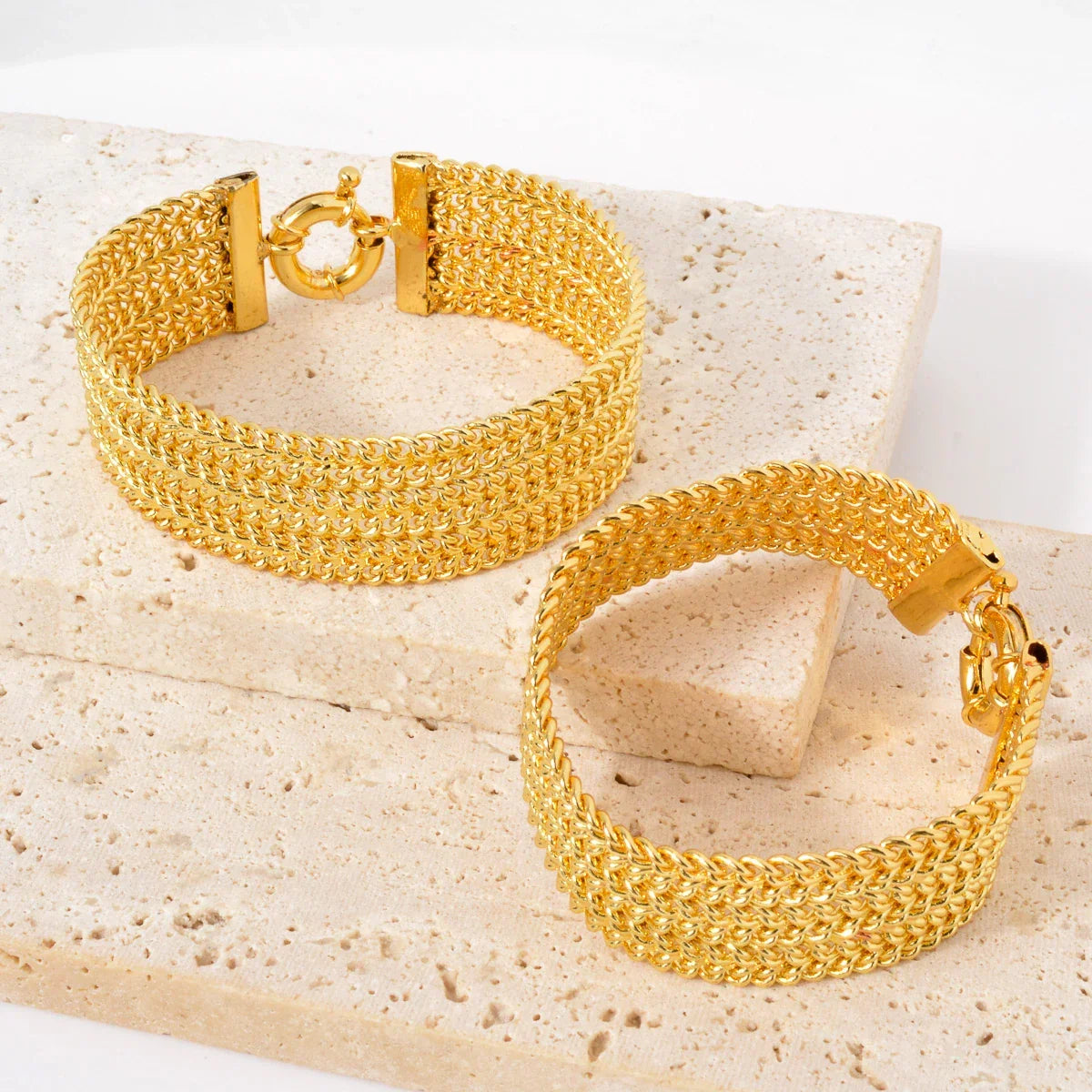 Rebel Core Kupfermetall mit glänzender 18K Gold - R&N 