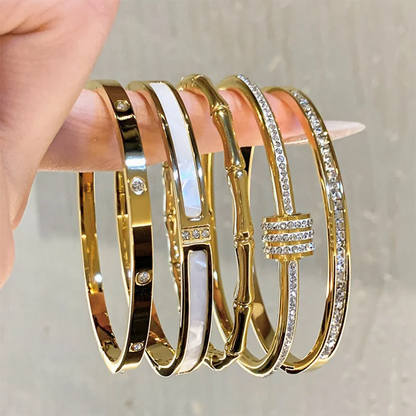 Elegant Starlet Bangle - R&N 